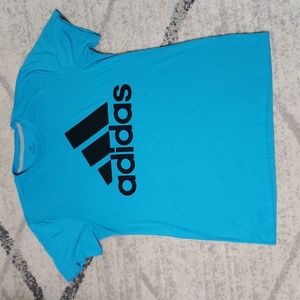 Adidas Climalite Performance Bold Logo T-shirt Sz M